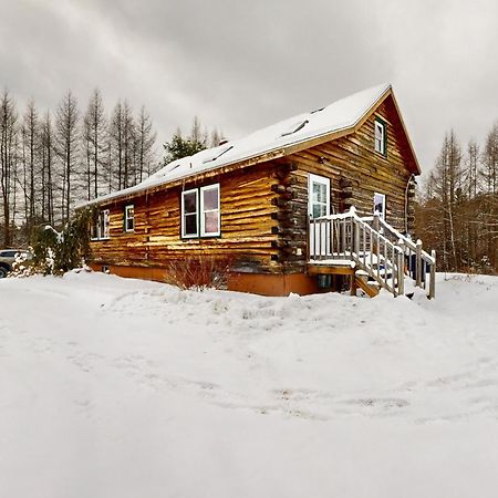 Twin View Log Home Carroll Exterior photo