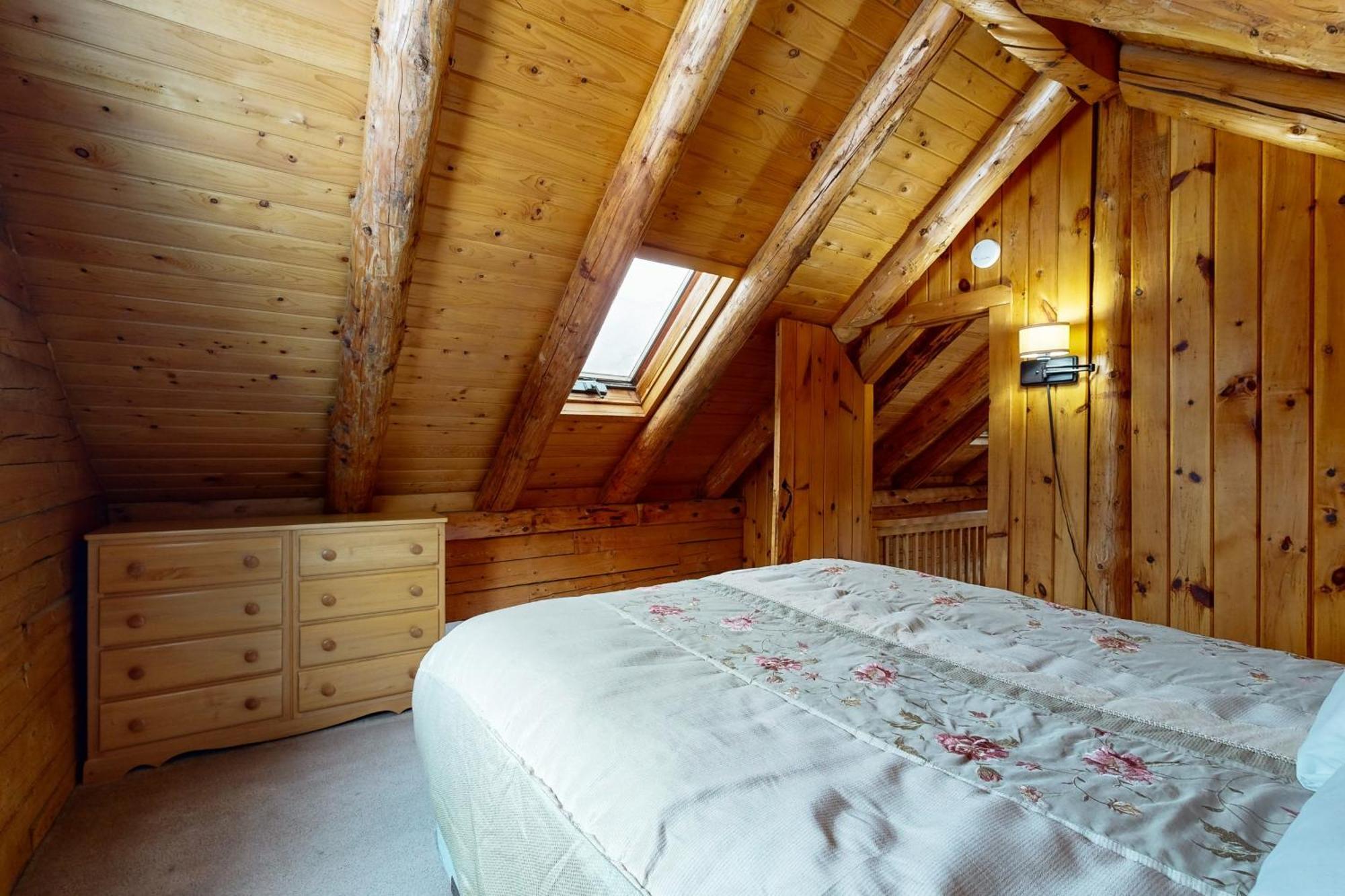 Twin View Log Home Carroll Exterior photo